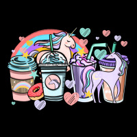 Unicorn Coffee Cups Heavyweight Sweatshirt | Teevron