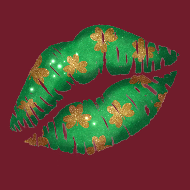 St. Patricks Day Green Lips Zipper Hoodie by Bettercallsaul | Teevron