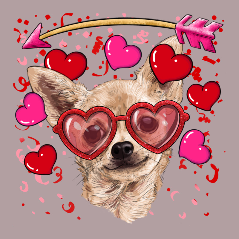 Valentine's Day  Chihuahua Vintage Hoodie by RanaPortraitStore | Teevron