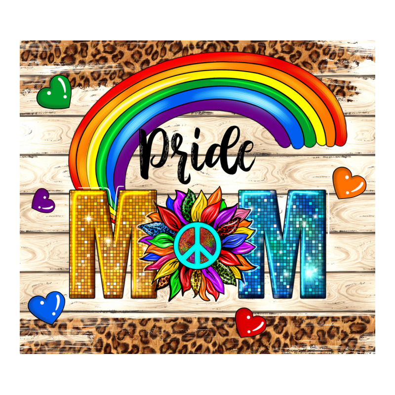 Pride Mom Premium Hoodie by TumblerDesignByShophia | Teevron