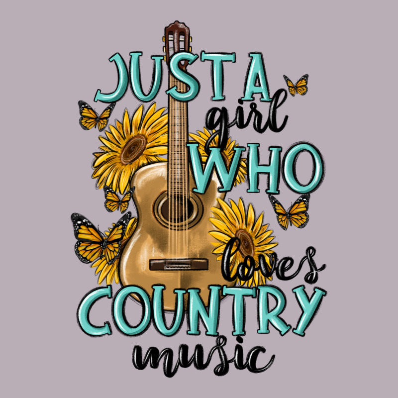 Just A Girl Who Loves Country Music Vintage Tee by MaliasSmallBusiness | Teevron