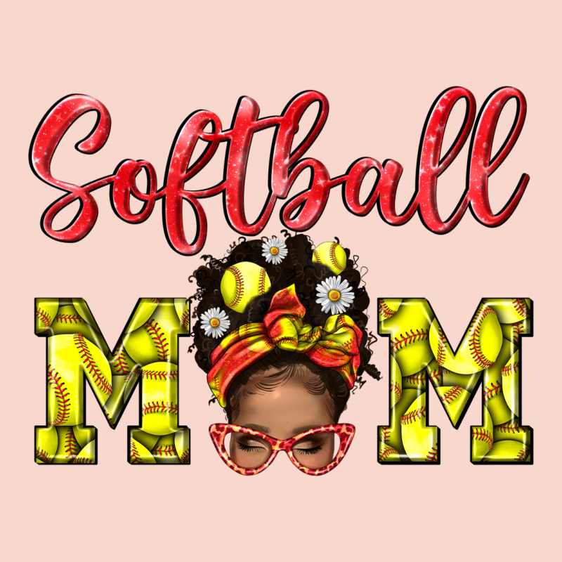 Softball Mom  And Afro Messybun Mom Bbs Urban Hoodie by BundleAndBundleShop | Teevron