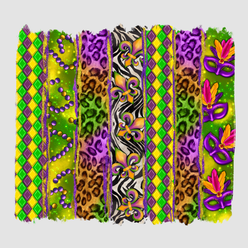 Mardi Gras Brushstroke Premium Sweatshirt by HowdyJamesFarm | Teevron