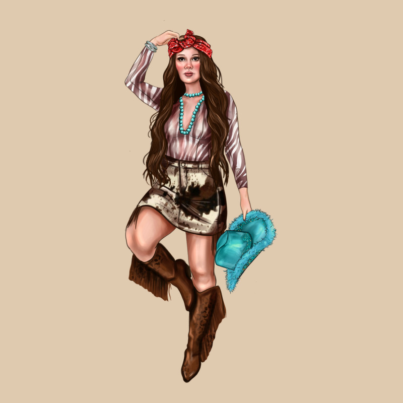 Western Cowgirl Heavyweight Sweatshirt by NancyCooperArtShop | Teevron
