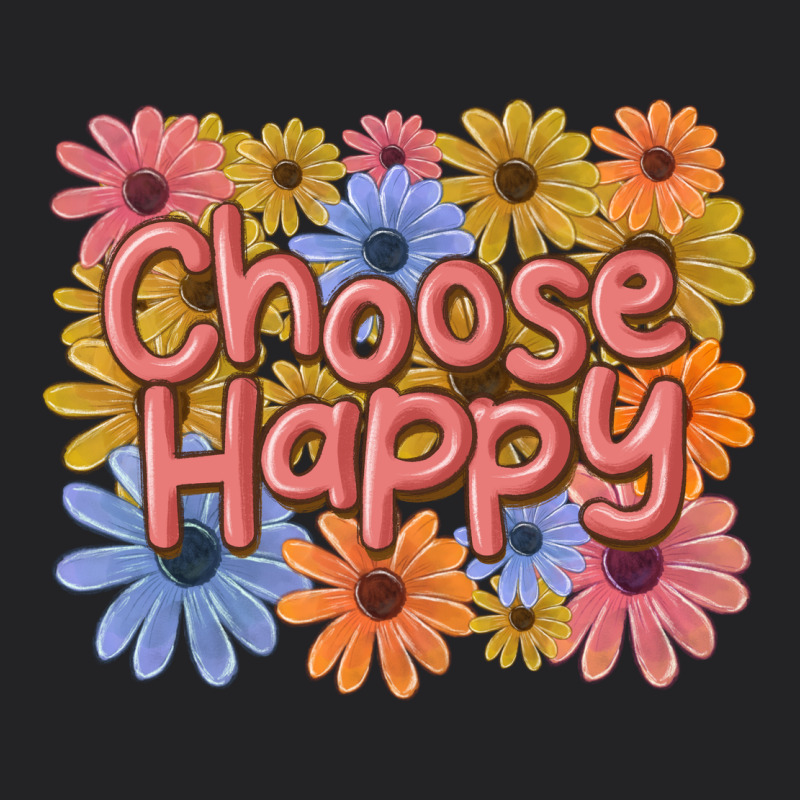Choose Happy Vintage Tee by MaliasSmallBusiness | Teevron