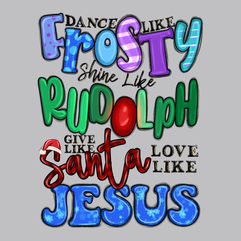 Dance Like Frosty Shine Like Rudolph Long Sleeve Tee by MaliasSmallBusiness | Teevron