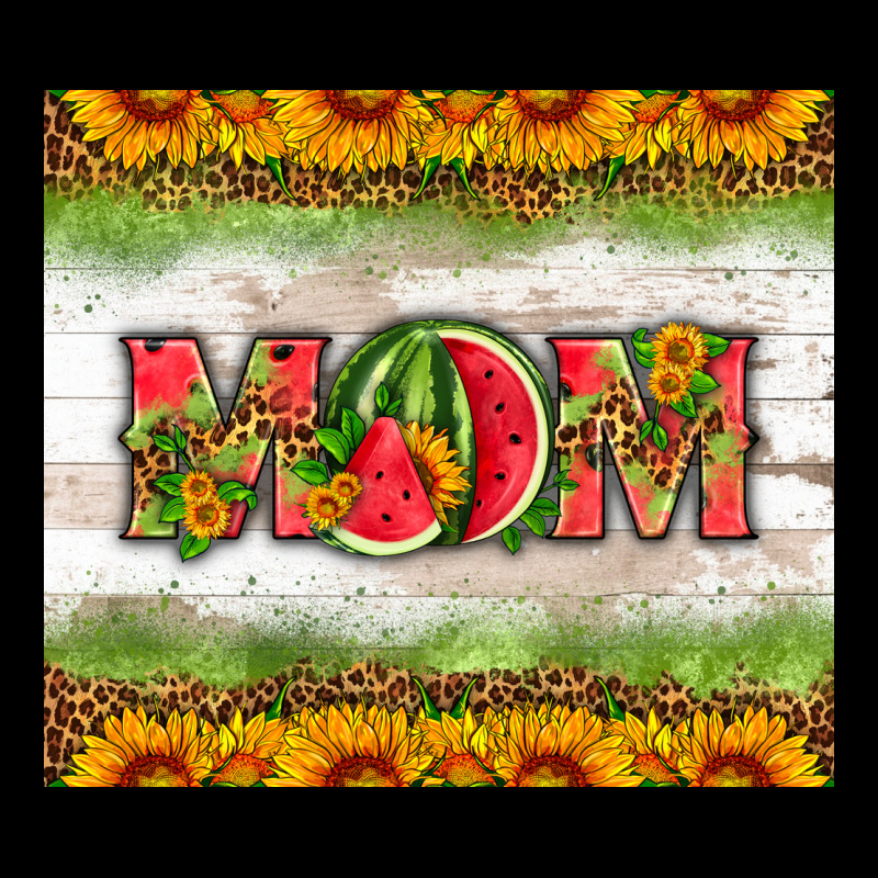 Mom Watermelon Ladies Tee by HRA Design Shop | Teevron