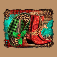 Country Boots Christmas Vintage Hoodie | Teevron