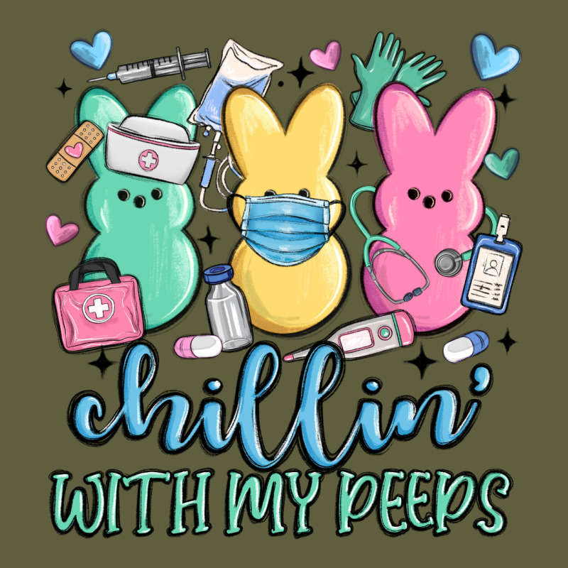 Chillin With My Peeps Vintage Tee by MaliasSmallBusiness | Teevron
