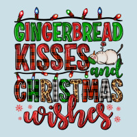 Gingerbread Kisses And Christmas Wishes Ladies Tee | Teevron