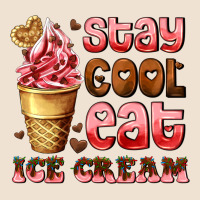 Stay Cool Eat Ice Cream Urban Heavy Tee | Teevron