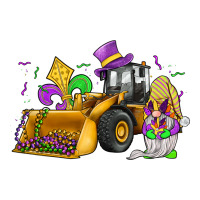 mardi gras gnome bulldozer | Teevron