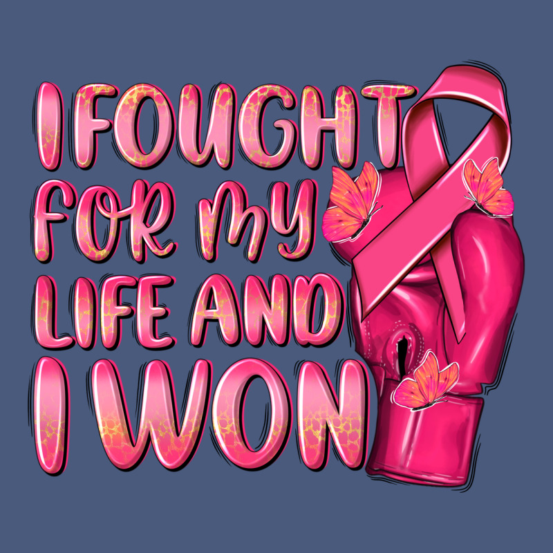 I Fought For My Life And I Won Vintage Hoodie by NancyCooperArtShop | Teevron