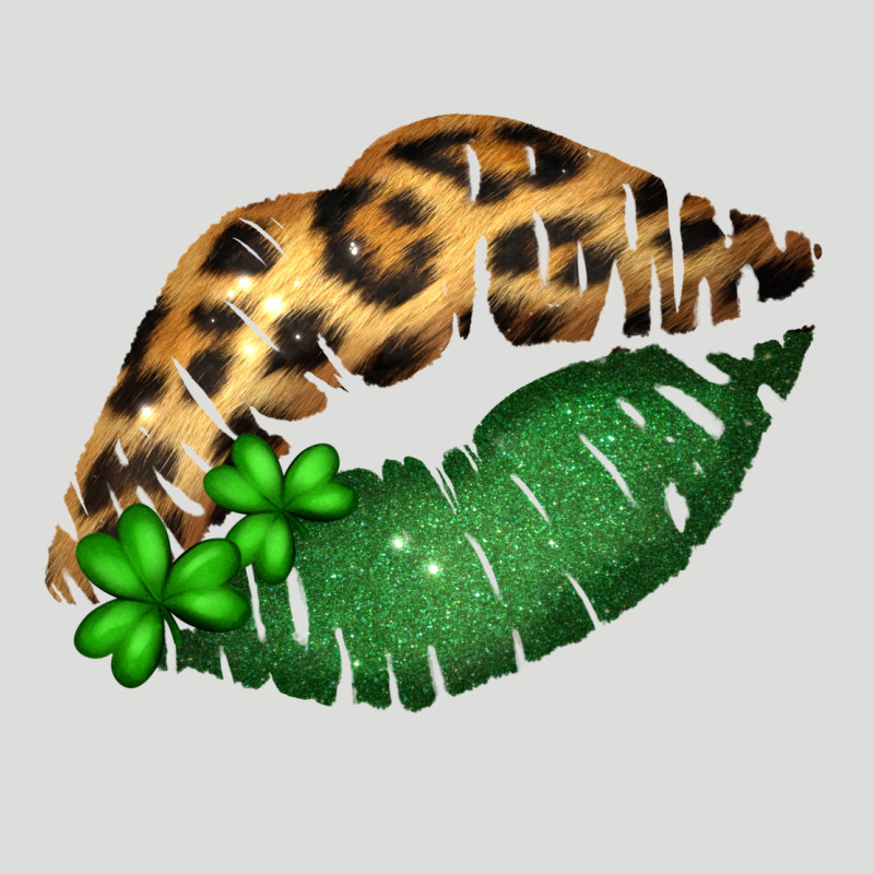 St. Patricks Day Leopard Lips Zipper Hoodie by Bettercallsaul | Teevron