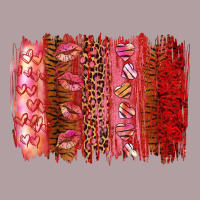 Valentine's Day Brushstrokes Vintage Hoodie | Teevron