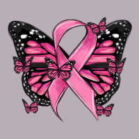 Breast Cancer Ribbon  Butterfly Vintage Tee | Teevron