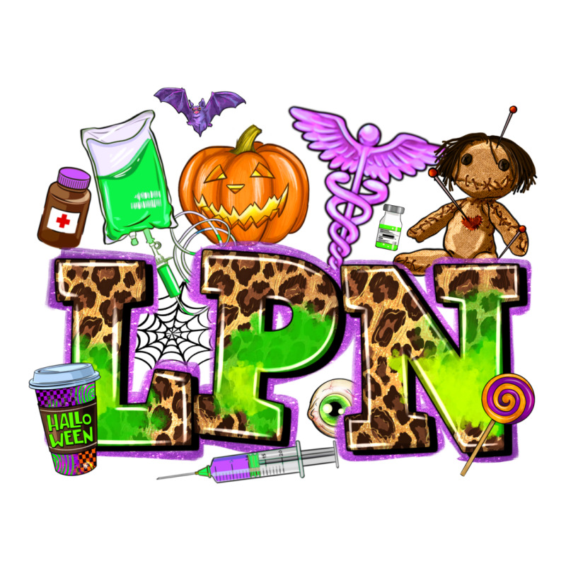 Lpn Halloween Nurse With Premium Tee by AdoDesignShop | Teevron