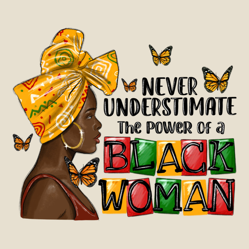 Never Understimate The Power Of A Black Woman Urban Heavy Tee by MaliasSmallBusiness | Teevron