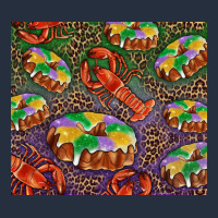 Mardi Gras King Cake And Crawfish Zipper Hoodie | Teevron