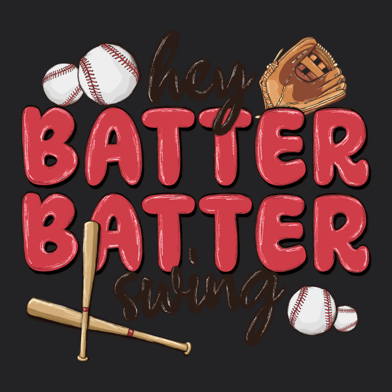 Hey Batter Batter Swing Vintage Tee by MaliasSmallBusiness | Teevron