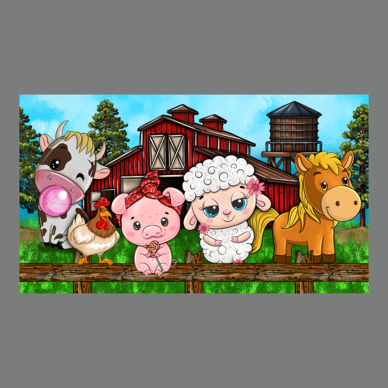 Cute Farm Animals Premium Hoodie by TumblerDesignByShophia | Teevron
