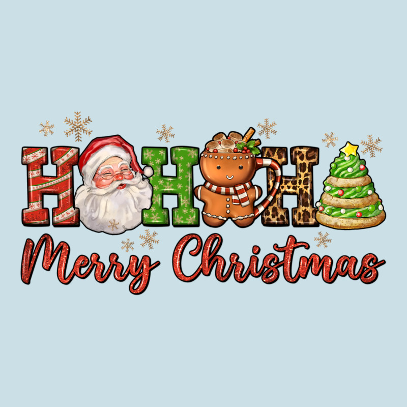 Hohoho Merry Christmas Santa Coffee Cup Tree Cooki Ladies Tee by FaDigitalArtStudio | Teevron