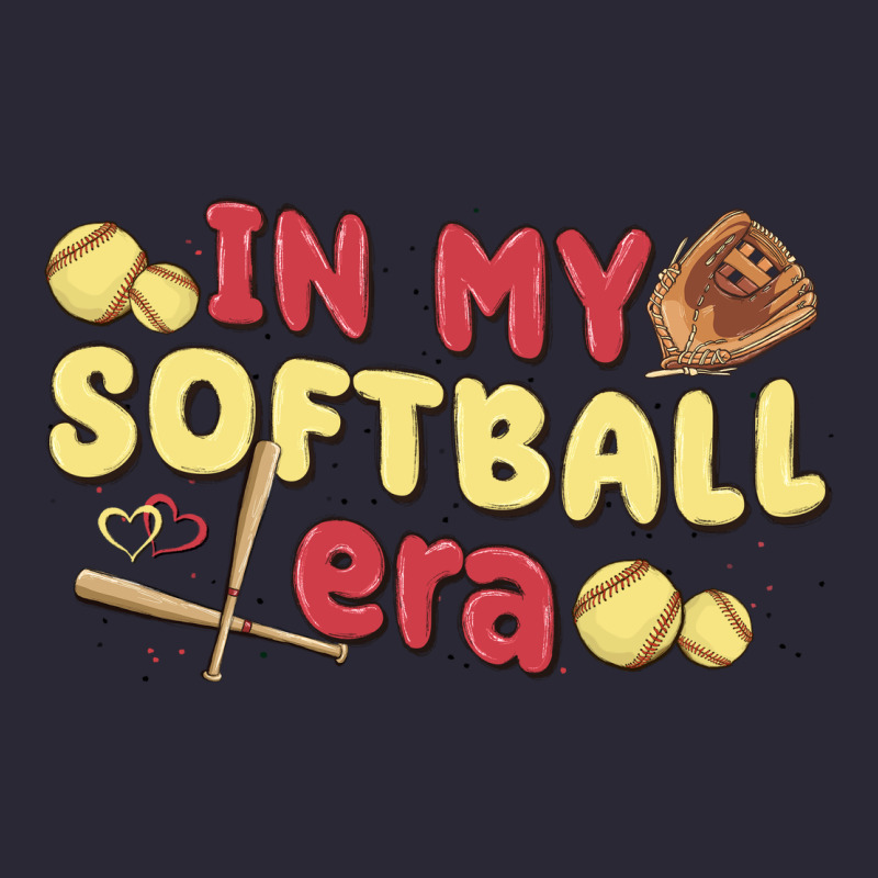 In My Softball Era Vintage Tee by MaliasSmallBusiness | Teevron