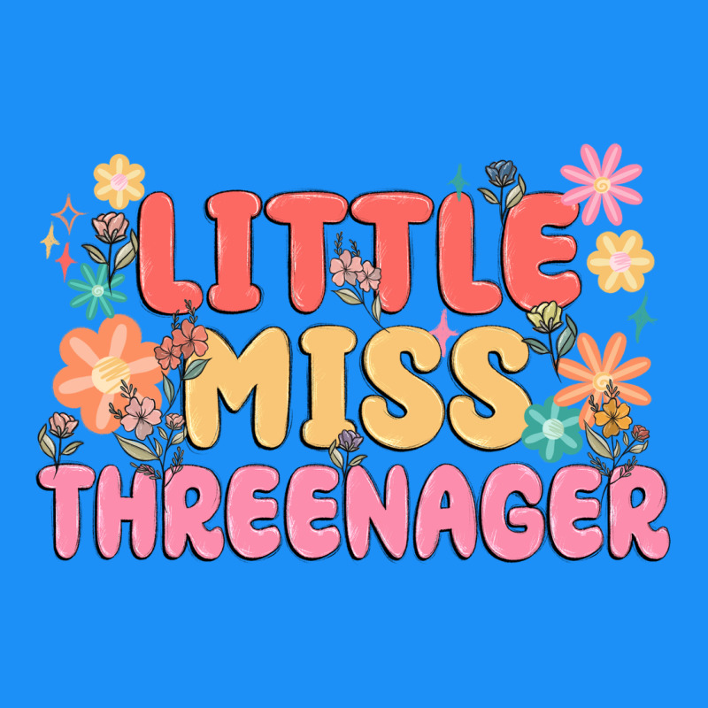 Little Miss Threenager Classic Tee by MaliasSmallBusiness | Teevron