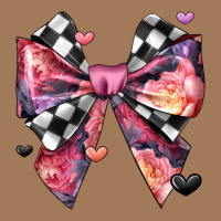 Coquette Bow Floral Checkered Pattern Classic Tee | Teevron