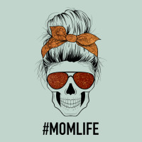 Glitter Western Patterned Mom Skull Zipper Hoodie | Teevron