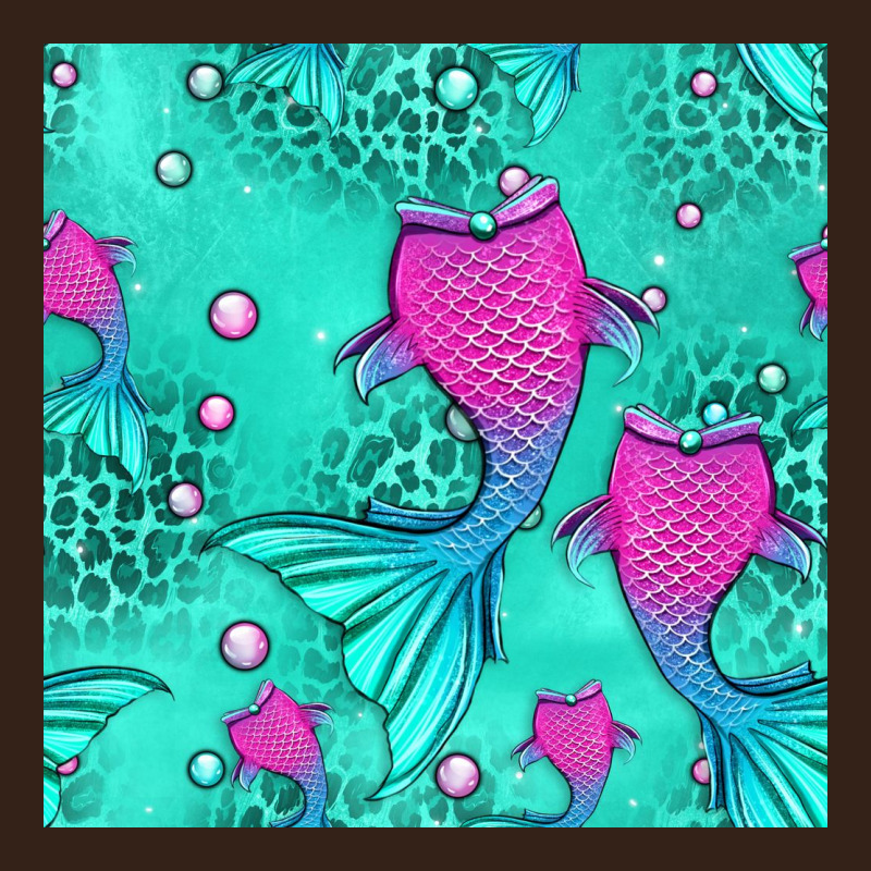 Mermaid Tail Seamless Pattern Heavy Core Tee by HRA Design Shop | Teevron