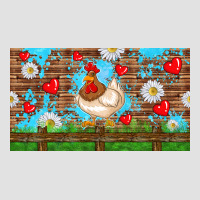 Cute Chicken Premium Hoodie | Teevron
