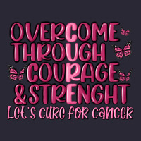 Overcome Through Courage Strength  Malia Vintage Tee | Teevron