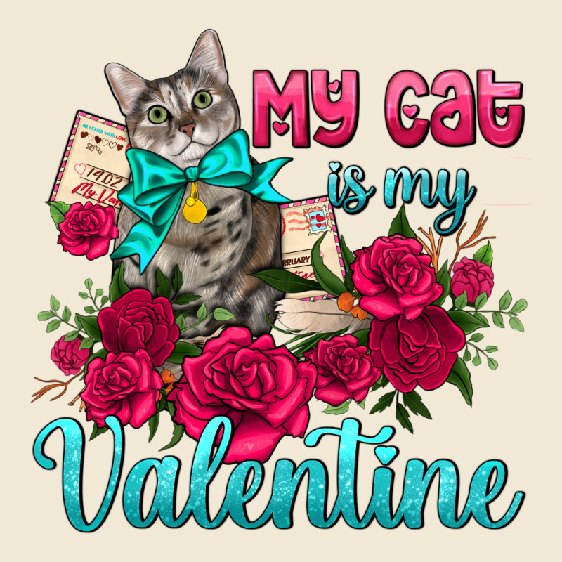 My Cat Is My Valentine Premium Tee by AdoDesignShop | Teevron
