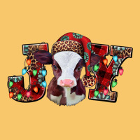 Joy Baby Cow Christmas Vintage Hoodie | Teevron