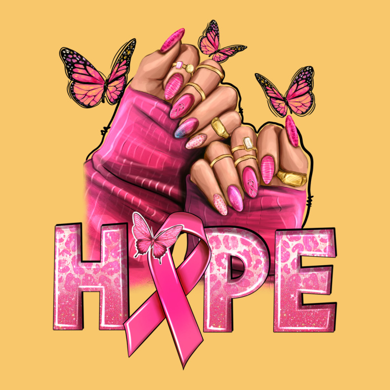 Hope Cancer Nails Vintage Hoodie by NancyCooperArtShop | Teevron