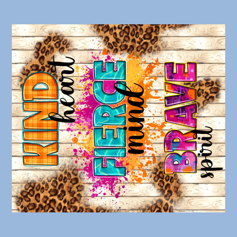 Kind Heart Fierce Mind Brave Spirit Premium Hoodie by TumblerDesignByShophia | Teevron