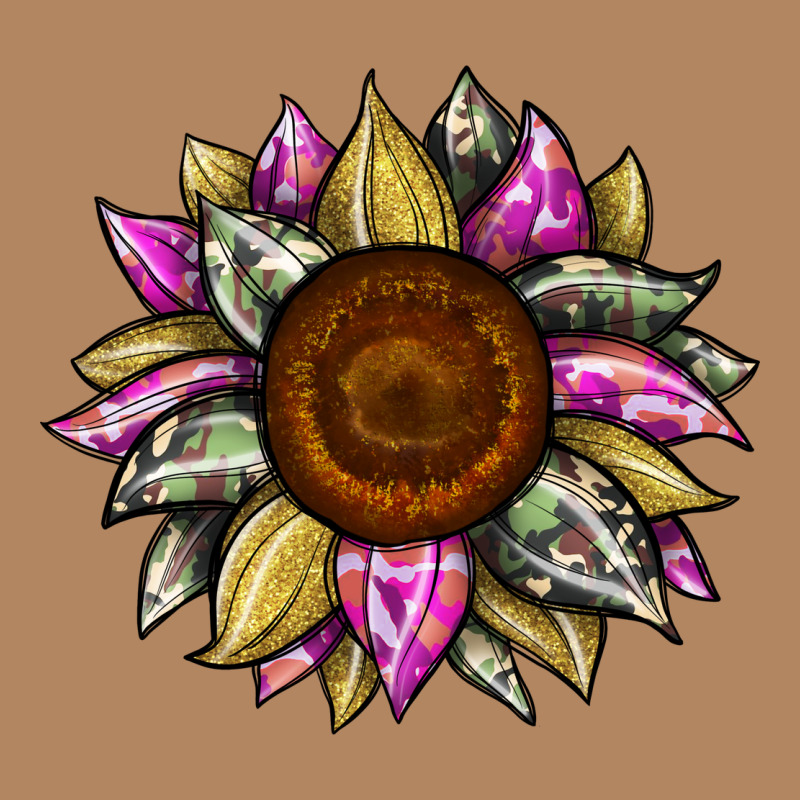 Sunflower Camouflage Long Sleeve Tee by JahusDesignShop | Teevron