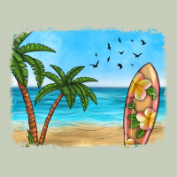 Beach Background Ladies Tee | Teevron