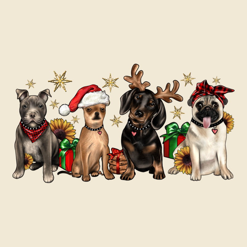 Christmas Chihuahua Pitbull Pug Dachshund Premium Tee by JahusDesignShop | Teevron
