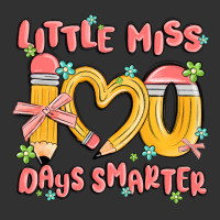 Little Miss 100 Days Smarter Urban Heavy Tee | Teevron