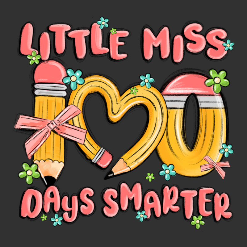 Little Miss 100 Days Smarter Urban Heavy Tee by MaliasSmallBusiness | Teevron