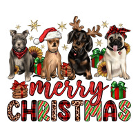 merry christmas chihuahua pitbull pug dachshund | Teevron