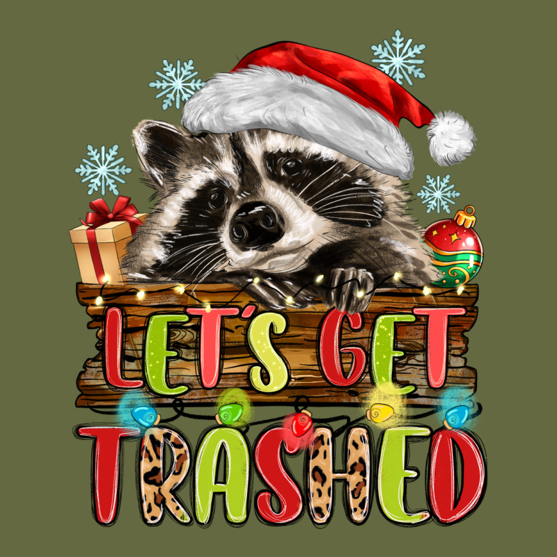Lets Get Trashed With Raccoon Long Sleeve Tee by MaliasSmallBusiness | Teevron