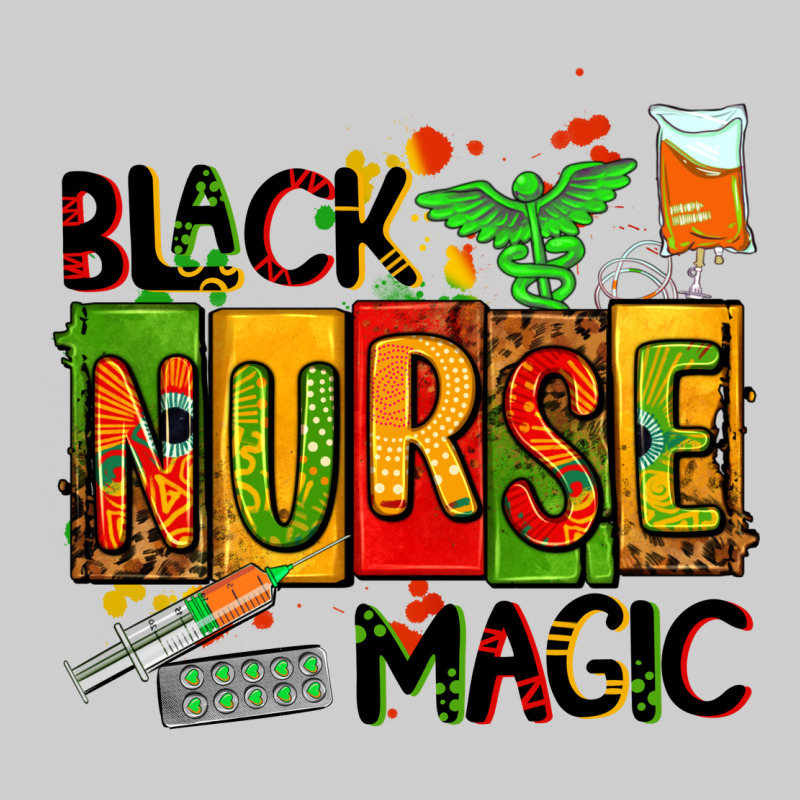 Black Nurse Magic Premium Tee by AdoDesignShop | Teevron