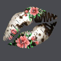 Cowhide And Flowers Lips Zipper Hoodie | Teevron