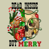 Dead İnside But Merry Human Skull Heavy Core Tee | Teevron