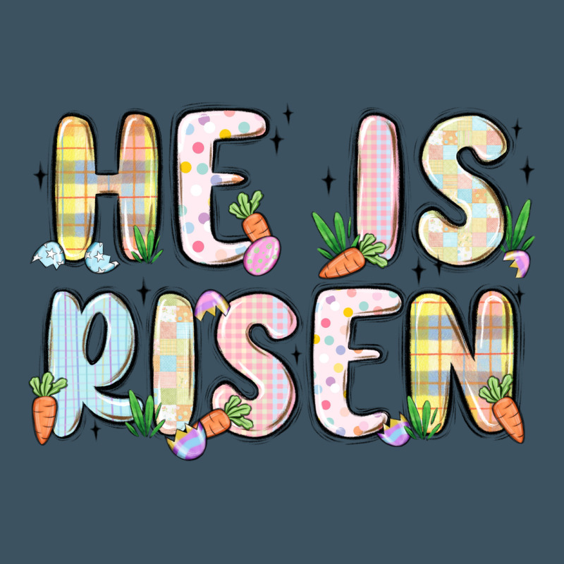 He Is Risen Urban Heavy Tee by MaliasSmallBusiness | Teevron
