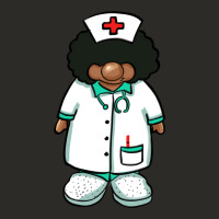 African Nurse Gnome Afro Hair Heavy Core Tee | Teevron