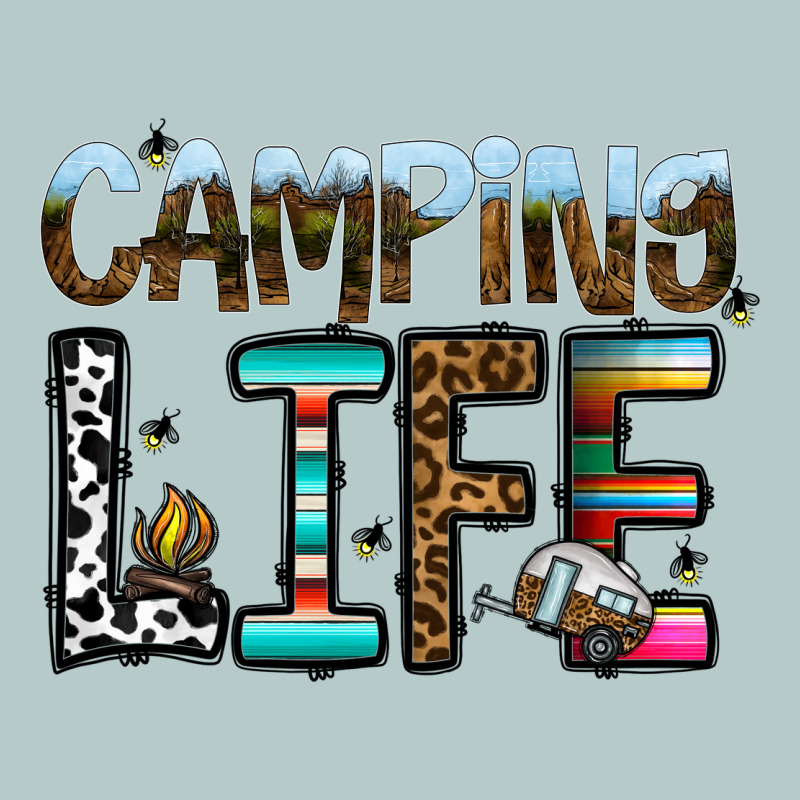 Camping Life Heavy Core Tee by CowhideDigitalArt | Teevron